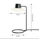 Lamp A.J. Oxford - Louis Poulsen - Design Arne Jacobsen 1963