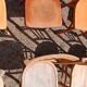 Ensemble de 10 chaises bistrot dépareillées années 1950-70 vintage