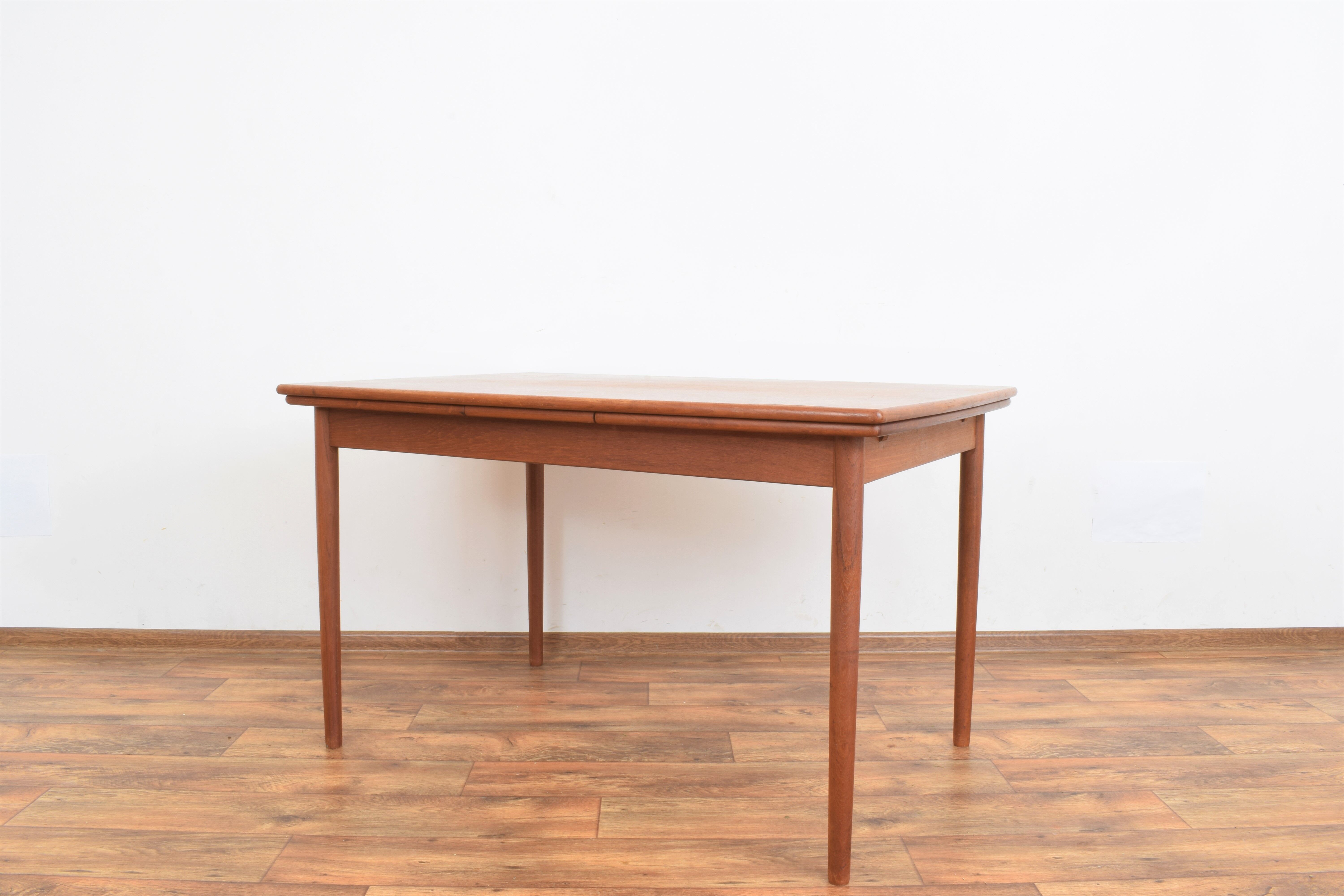 Danish teak extendable dining table