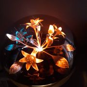 Vintage 1970s space age lamp