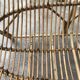Vintage rattan bench