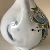 Ceramic alcohol bottle design roger capron 1960