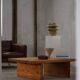 Mid-century Swedish coffee table in solid pine, attributed to Sven Larsson, 1960s.
