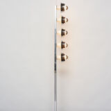 Space age rotating column with 5 lights