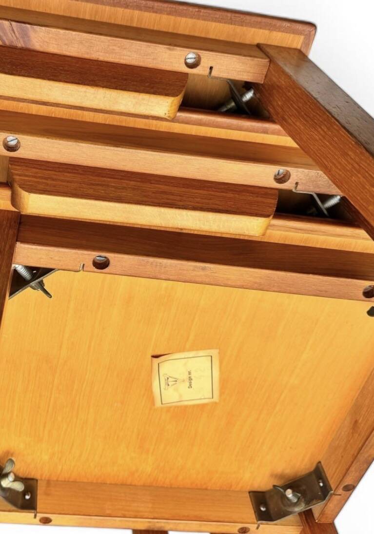 Tables gigognes scandinaves:  Kvalitet Funktion Form. Vintage 60’s