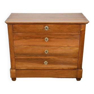 Walnut Writing Commode, Restoration Period – 1st Part 19th