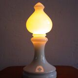 Vintage Czechoslovak Bishop Glass Lamp by Ivan Jakeš, 1970s