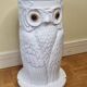 Umbrella door "Owl" in glazed ceramic, Art Deco