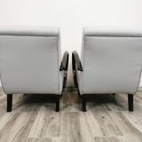 Restored armchairs by Jindrich Halabala