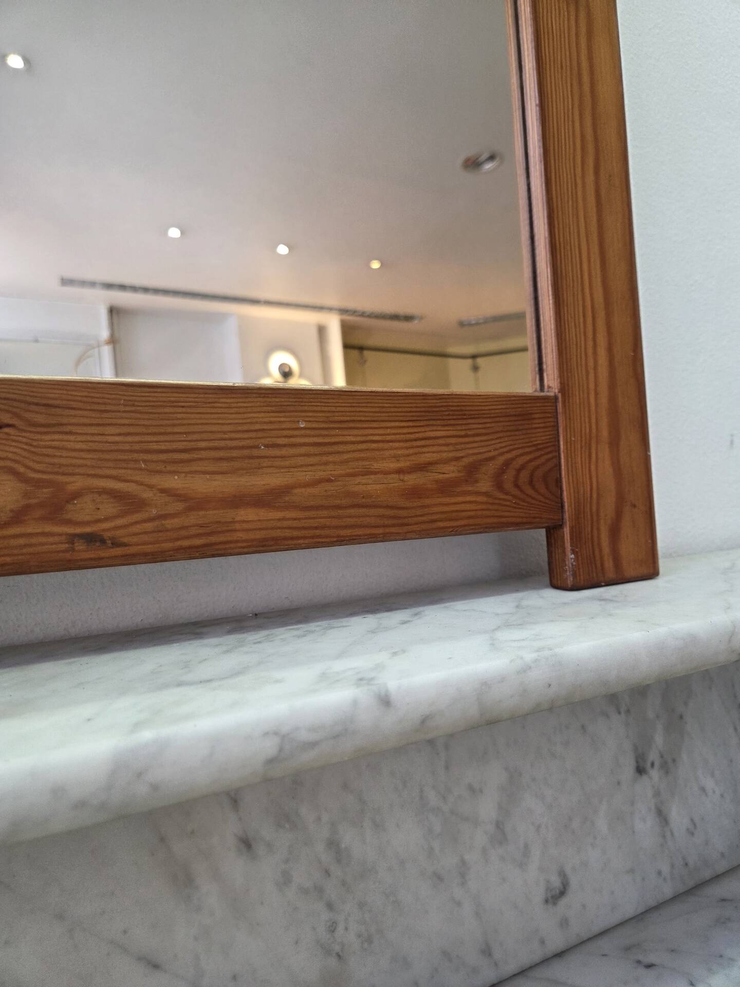 Miroir en pin