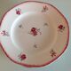 Sept assiettes plates décor Anne Marie des faïenceries de Sarreguemines/ vintage années 50-60