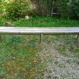 School bench from the 1950s, length 210 cm