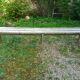 School bench from the 1950s, length 210 cm