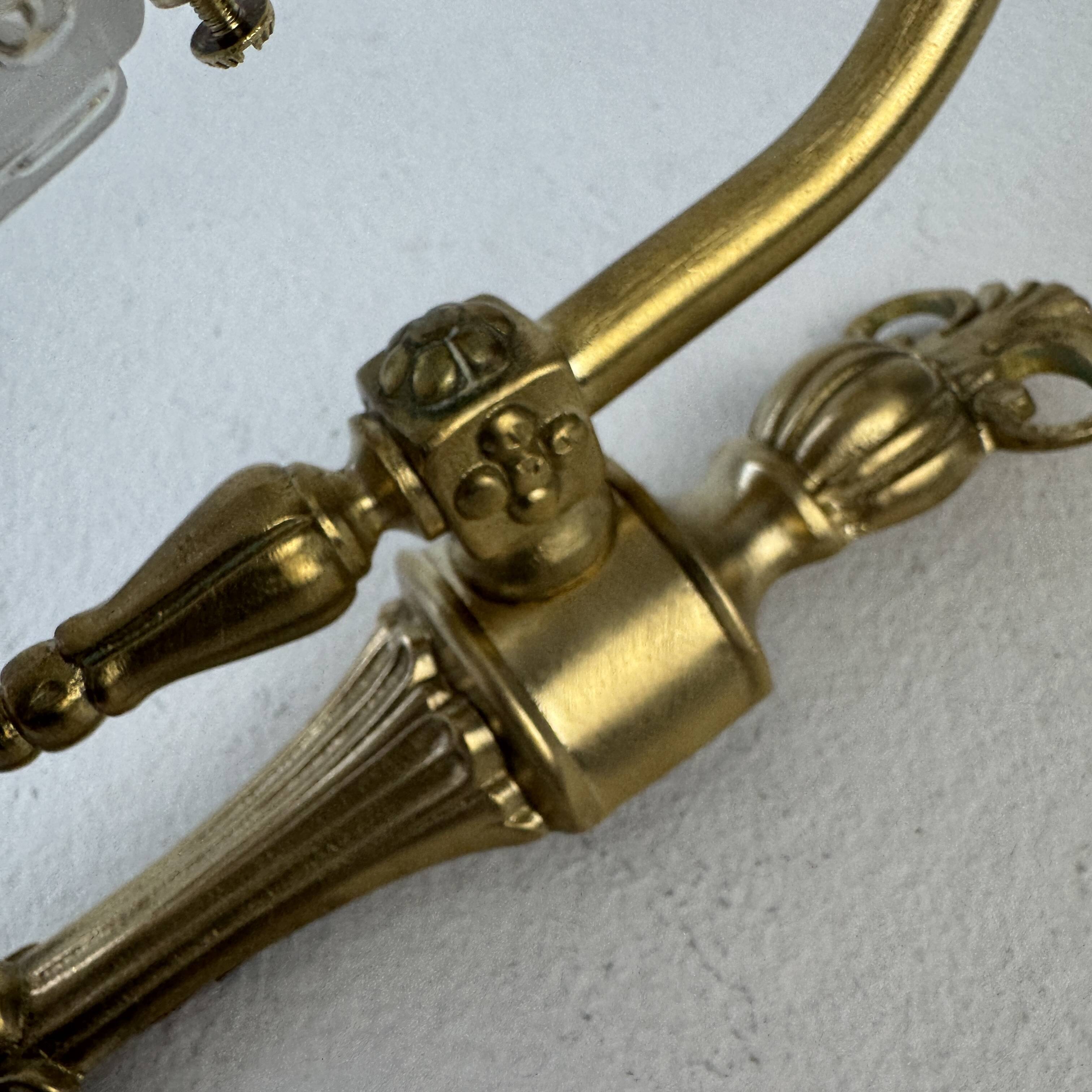 PAIR OF OLD VINTAGE WALL LIGHTS 1950