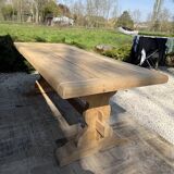 Monastery table made of solid oak.