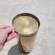 Cylindrical brass umbrella stand – 1960s/70s