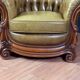 Chesterfield club armchair in baroque style