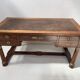 Empire style desk in mahogany and veneer, 19th century.