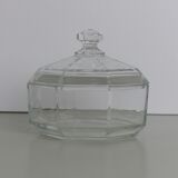 Sugar bowl or Luminarc glass jewelry box