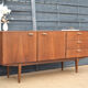 Teak & rosewood row by Wrighton * 168 cm