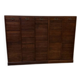 Antique Art Deco roller shutter archive cabinet