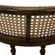 Antique Barley Twist, Rattan Seated Captains Chair easy chair Classic