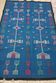 Tapis bleu 105x155cm
