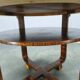Art Deco Walnut Veneer Coffee Table, Czechoslovakia, 1930s