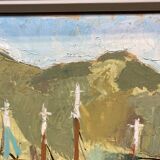 Knife painting by Moun-Pollat