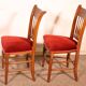 Set of 4 Directoire period chairs.