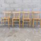 Set de quatre chaises bistrot Baumann