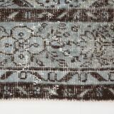 3x9 Rug For Kitchen Gray Vintage Runner Rug, 82x266Cm SK 3397