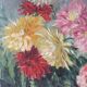 Bouquet of dahlias