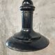 Philips antique black enamel pendant lamp diam 50 cm