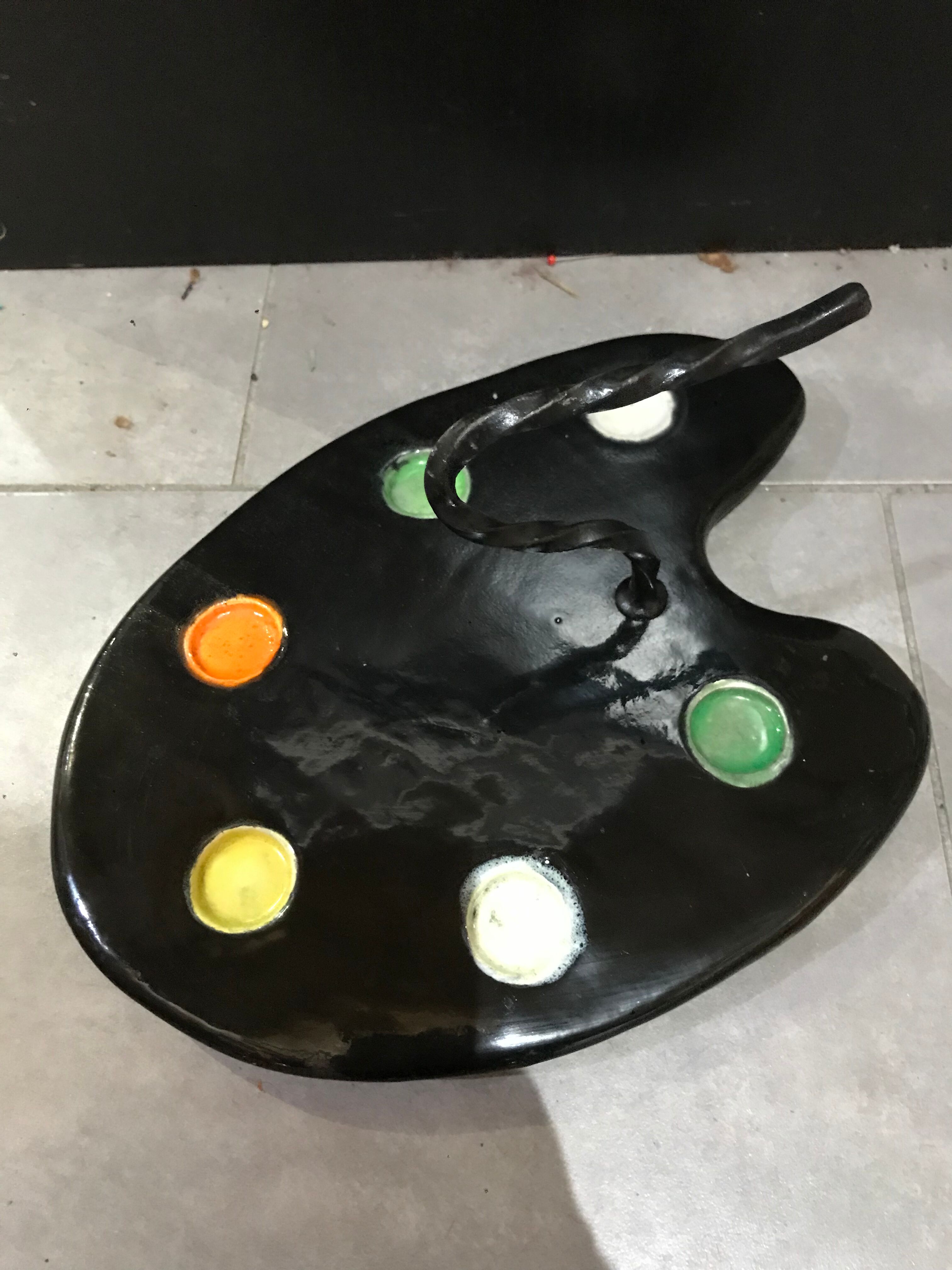 Vintage tray vallauris