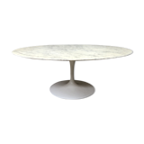 Oval coffee table for Knoll