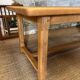 Grande table de ferme en chêne massif