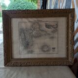 table old map Guadeloupe