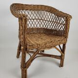 Wicker children's chair