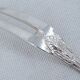 Sfam Empire Without Restraint, 12 snail forks, seafood in silver-plated metal.