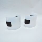 Pair of Guzzini year 70s wall light