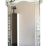Large Venetian Pedimented Mirror, Italy – Early 20th Century