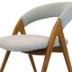 WK möbel style fauteuil / stoel in Teddy 'Mehlmels'