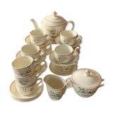 Vintage HB Creil et Montereau coffee service