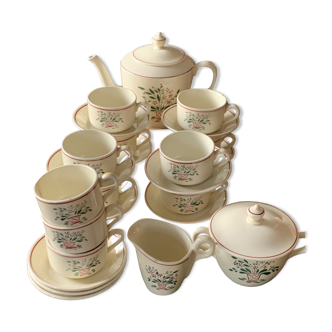 Vintage HB Creil et Montereau coffee service