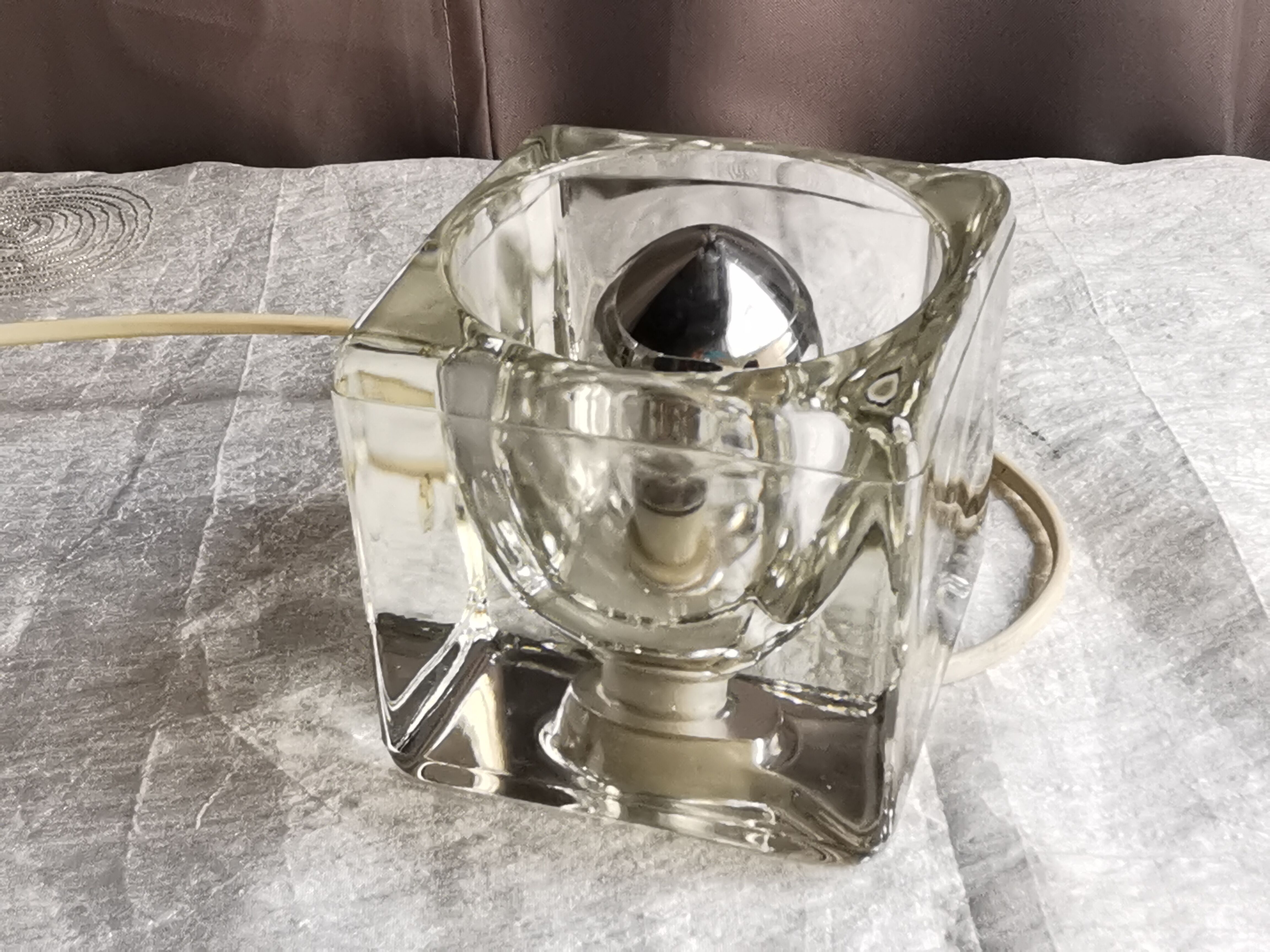 Putzler's vintage "ice cube" lamp