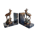 Marble book ends