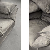 Vintage Danish Monza Leather Armchair by Jens Juul Eilersen for Niels Eilersen, 1970s