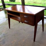 Scandinavian teak desk from the 60s, vintage design