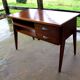 Scandinavian teak desk from the 60s, vintage design